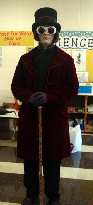 Ken Byrne as Willy Wonka - Cincinnati Makeup Artist Jodi Byrne 2